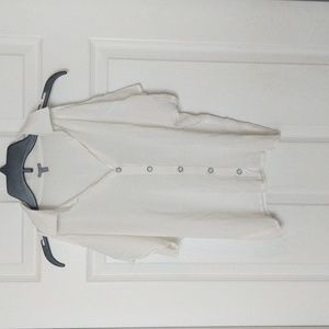 White Short Sleeve Blouse